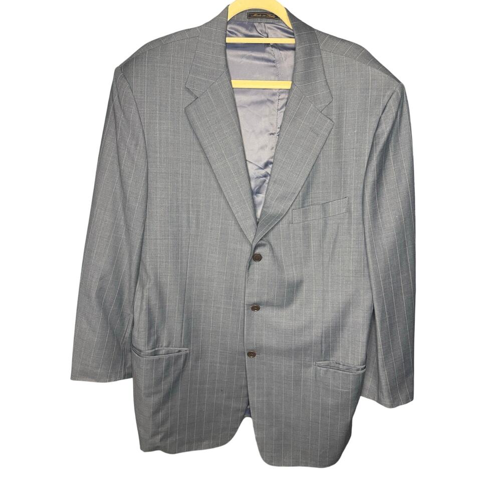 Trussini Men's Blazer Loro Piana Winter Tasmanian Wool Size 58